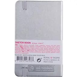 Блокнот для графіки Royal Talens Art Creation 140г/м2 80л Shiny Silver - мініатюра 2