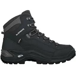Черевики чоловічі Lowa Renegade GTX Mid 46 Чорний - мініатюра 2