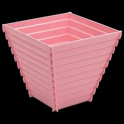 Горщик для квітів Alyaplastik під дерево, 2.3 л, рожевий (ALY503pink)