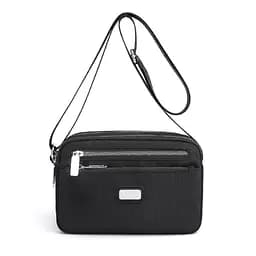 Жіночий чорний тканинний месенджер Confident WT1-5902A