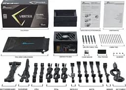 Блок живлення Seasonic Vertex PX-850 850W 80+ Platinum (Vertex PX-850) - мініатюра 2