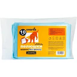 Пелюшки для тварин Smartis щоденні 60х60 см 10 шт.