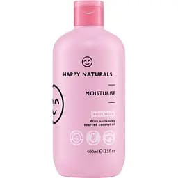Гель для душу Happy Naturals Moisturising, 400 мл
