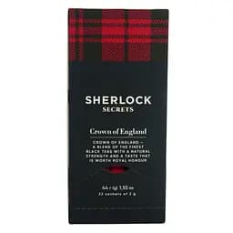 Чай чорний Sherlock Secrets Crown of England 44 г (22 шт x 2 г) - мініатюра 2