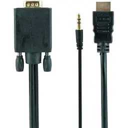 Адаптер Cablexpert HDMI to VGA and audio 1.8 м (A-HDMI-VGA-03-6)