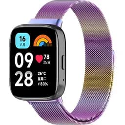 Ремінець DK для Xiaomi Redmi Watch 3 Active / 3 Lite Metal Milanese Loop Magnetic (chameleon)
