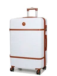 Валіза велика L ABS-пластик Worldline Airtex 629 76×52×30см 110л Біла