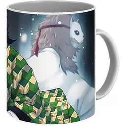 Кухоль GeekLand Demon Slayer: Kimetsu no Yaiba Клинок, що розтинає демонів Томіока Сабіто KY.02.01 330 мл білий - мініатюра 2