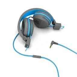 Навушники Jlab JBuddies Studio Kids Wired Graphite/Blue (IEUHJKSTUDIORGRYBLU6) - мініатюра 3