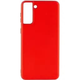 Чохол Epik SilIcone Case для Samsung Galaxy S21 Red