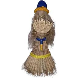 Кукла-мотанка Берегиня оберег из колосьев Handmade 47 см