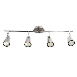 Светильник Brille настенный-потолочный спот поворотный накладной HTL-179/4 GU10 SN + CH