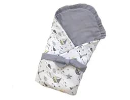 Мусліновий плед-конверт Moontime "Морський бриз "