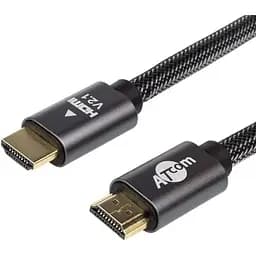 Кабель Atcom Premium HDMI - HDMI V 2.1, (M/M), 10 м, Black пакет (23710)