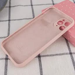 Чохол Silicone Case Full Camera Protective AA для Apple iPhone 14 Pro 6.1" Рожевий / Pink Sand - мініатюра 2