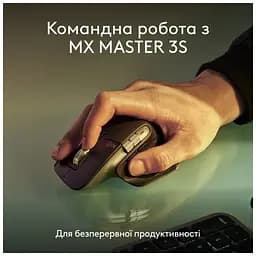 Клавіатура Logitech MX Keys S для MAC Bluetooth/Wireless UA Space Grey (920-011637) - мініатюра 9