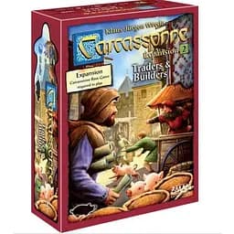 Настільна гра Z-MAN GAMES Каркасон: Купці та зодчі (Carcassonne - Exp: 2 - Traders & Builders (New Version)) (англ.) (ZM7812)