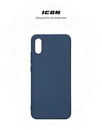 Чехол ArmorStandart ICON для Xiaomi Redmi 9A Dark Blue (ARM56600) - мініатюра 3