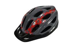 Шолом велосипедний "GOOD BIKE" L 58-60 см сіро/червоний (88855/5-IS) - мініатюра 3