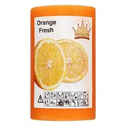 Свічка Pragnis Рустик, 5,5х8 см, оранжевий (CA558-ORF)