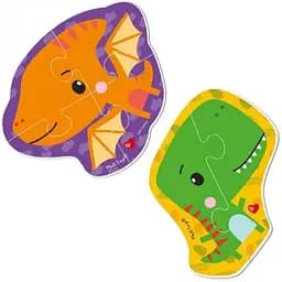 Игра настольная Vladi Toys Магнитные беби пазлы. ДинозаврикиVT3208-16 (4820234761661)
