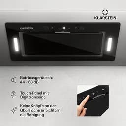 Кухонна витяжка Klarstein Hektor 52 Eco 466 м³/год (10045327) - мініатюра 6