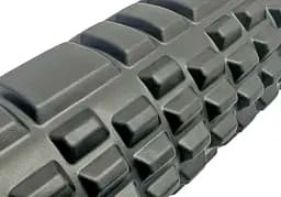 Масажний ролик Grid Roller 45 см v.2.1 Чорний EasyFit fit0024993 - мініатюра 2