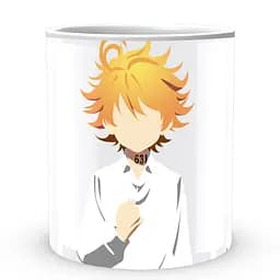 Кухоль GeekLand The Promised Neverland Обіцяний Неверленд Норман Емма Рей Очі та номери NV 02.451 330 мл білий - мініатюра 2