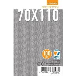 Аксесуар Games 7 Days Протектори для карт Games7Days 70 х 110 мм Magnum Ultra-Fit, 100 шт. STANDART (GSD-017011)