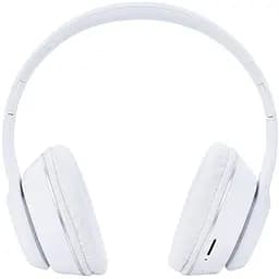 Наушники FG231219005D, Bluetooth до 10 метров, TF (microSD), автономное прослушивание музыки, белые