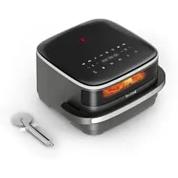 Мультипіч Tefal Easy Fry XL Surface 2200 Вт чорно-сіра (FW402HE0) - мініатюра 3