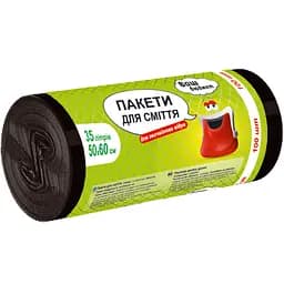 Пакети для сміття Ваш Бюджет 35 л 100 шт.