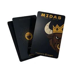 Криптогаманець Tangem Wallet 2.0 Midas — набір з 3 карток (TG-MIDAS)