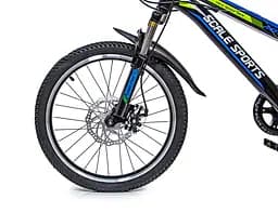 Дитячий велосипед Scale Sports 20 дюймів синій 231868 - мініатюра 2