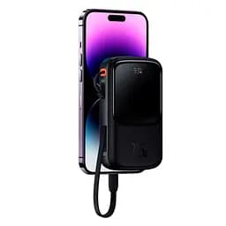 Портативная батарея Baseus PPQD040001 Qpow Pro 20000 mAh со встроенным кабелем iPhone