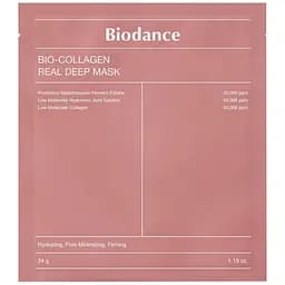 Набір гідрогелевих масок з колагеном Biodance Bio-Collagen Real Deep Mask 4 шт. (BT20659)