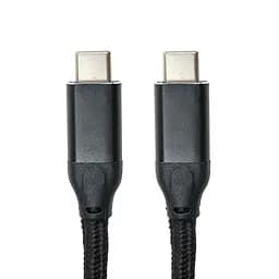 Кабель San Guan USB3.1 Type-C - Type-C PD 100W, 3 м, черный