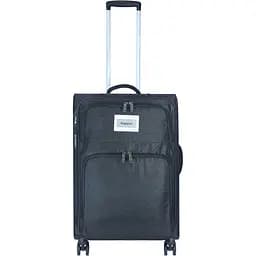 Валіза Bagland Валенсія середня 63 л чорний (003796924)