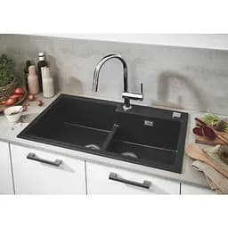Змішувач для кухні з висувним виливом Grohe Minta 32321002 Хром - мініатюра 6
