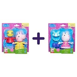 Набор Peppa Figurines Модное приключение: Одень Пеппу + Одень Сюзи