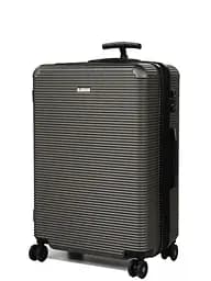 Валіза дорожній гігант (XL) полікарбонат Airtex 968 110л 75х50х30 см Темно-сірий (Dark grey)