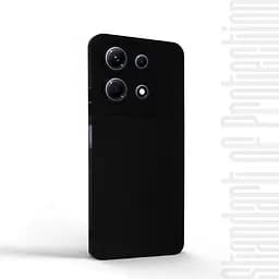 Чехол-накладка для смартфона Infinix Note 30 4G (X6833B) противоударный, силиконовый, термополиуретановый (ТПУ), с защитой камеры и корпуса, черный, защита всего корпуса, ArmorStandart (ARM69014) - мініатюра 2
