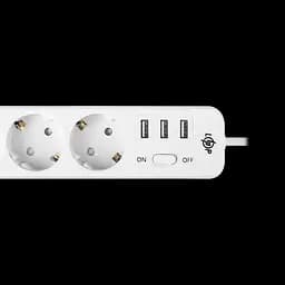 Мережевий фільтр PREXiaomiUM LP-X3 USB 4 м White (2200 Вт) - мініатюра 4