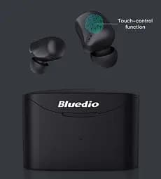 Навушники бездротові Bluedio T-Elf 2 чорні - мініатюра 5