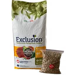 Корм Exclusion Adult Beef Large Breed для дорослих собак великих порід з яловичиною 1кг (на вагу)