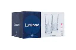 Набір склянок Luminarc Rhodes, 6 шт. (6470201) - мініатюра 3