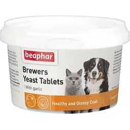 Пивні дріжджі Beaphar Brewers Yeast Tablets з часником 250 таблеток