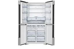 Холодильник іверторний 4 двері Gorenje NRM9181UX (ШxВxГ): 91 x 182 x 74 см 619 л А+ Total NF дисплей нержавіюча сталь (NRM9181UX) - мініатюра 3