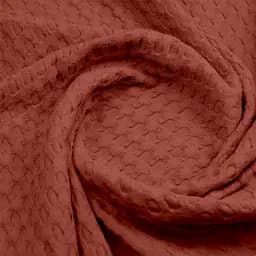 Плед-покривало Cosas Waffle Weave Cinnamon 75х95 см (Blanket_29Сinnamon_WaffleWeave_75x95) - мініатюра 4