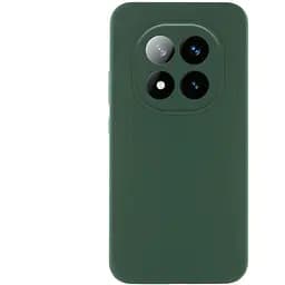 Чохол Lakshmi Silicone Cover Full Camera (AAA) для Xiaomi Redmi Note 14 Pro+ Зелений / Cyprus Green